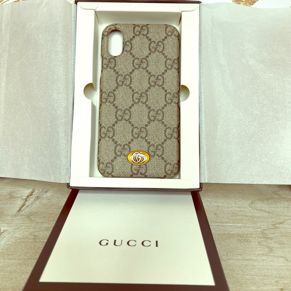 Gucci iPhone X phone case